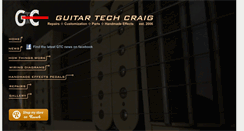 Desktop Screenshot of guitartechcraig.com